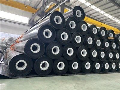 부드러운 Geomembrane Geomembrana Hdpe 40 밀스